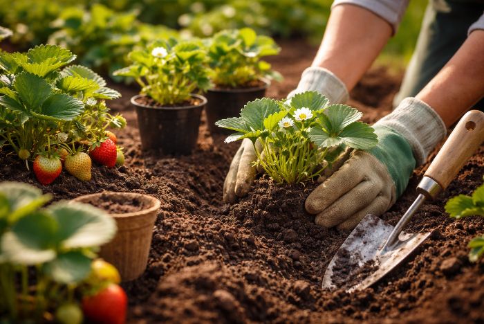 Wanneer moet je aardbeien planten