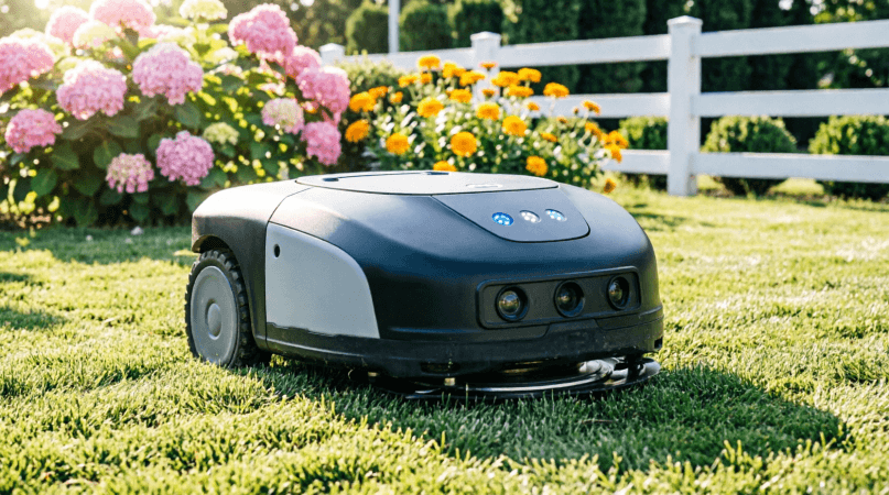 De robotmaaier steeds vaker te zien in Nederlandse tuinen